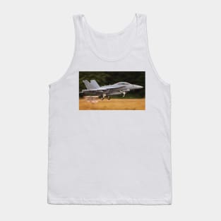 EA-18G Growler Super Hornet FCLP 6 Tank Top